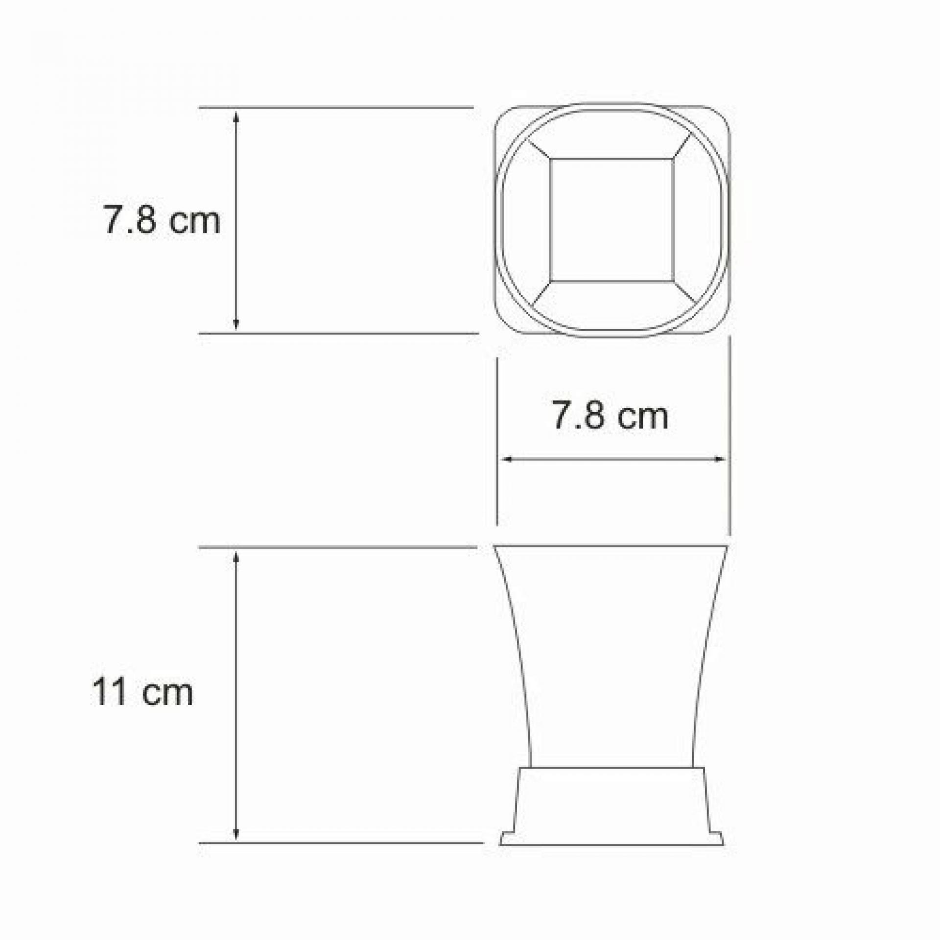 Стакан WasserKRAFT Ammer K-5428BLACK, черный