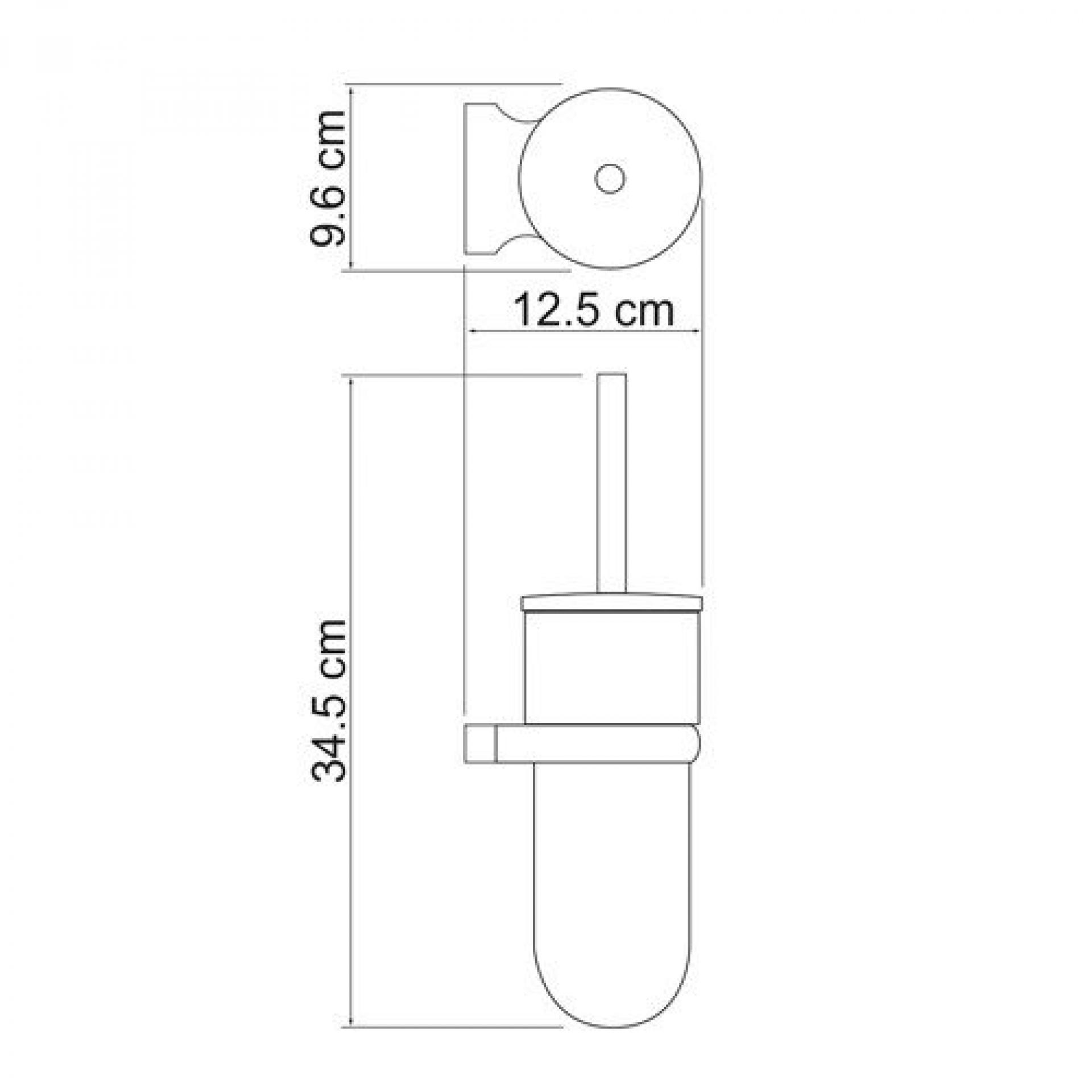 Щетка для унитаза Wasserkraft Berkel 6827