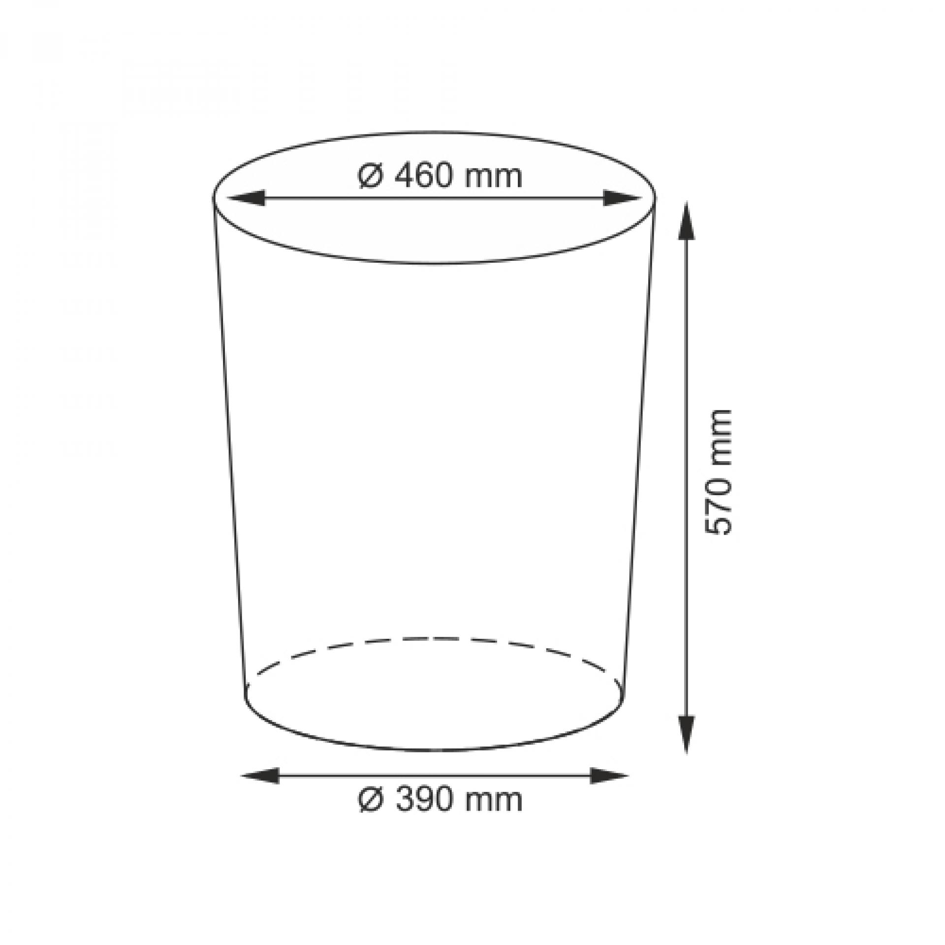 Корзина с крышкой Wasserkraft Leine WB-350-L