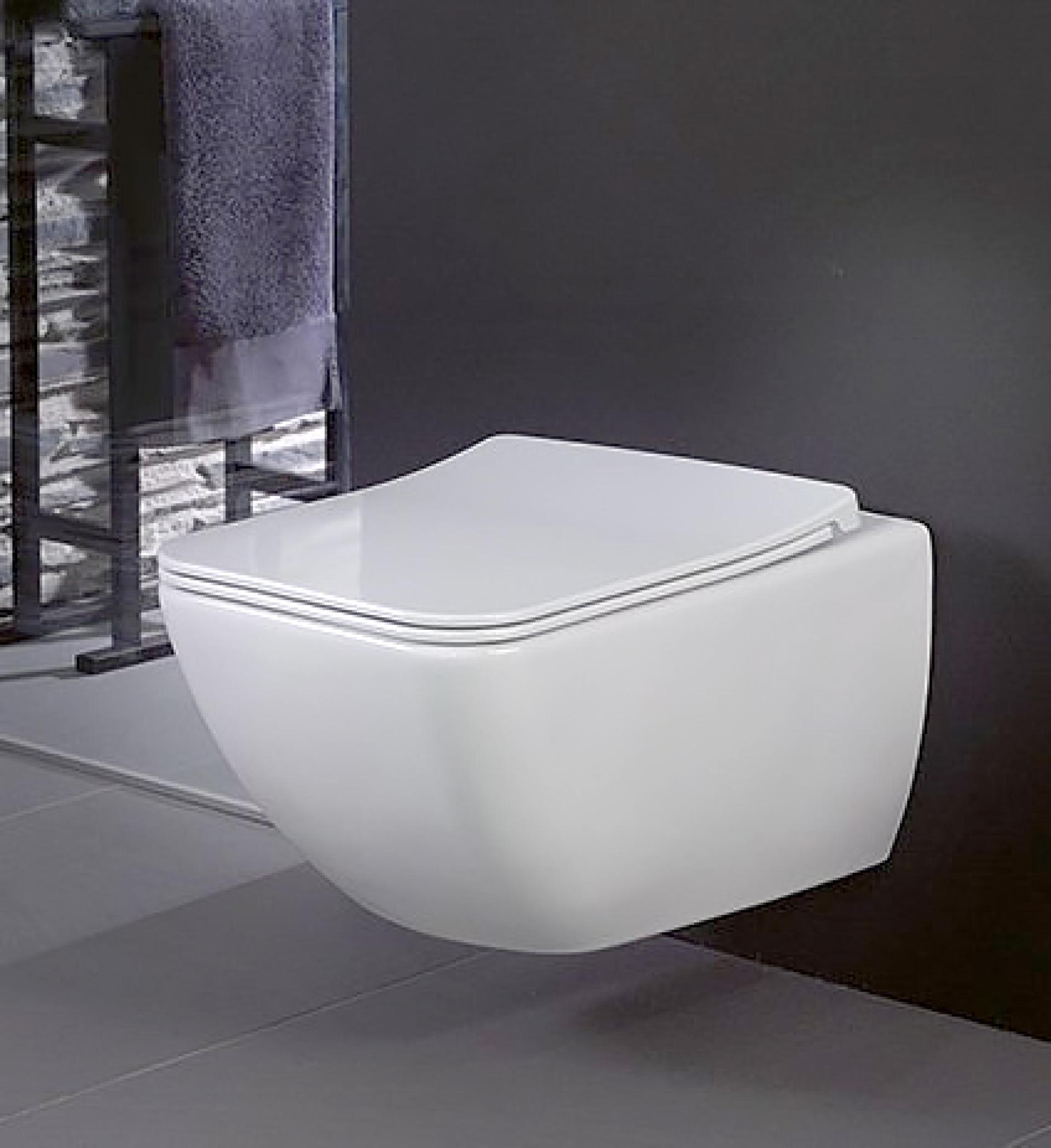 Унитаз подвесной Villeroy & Boch Venticello 4611RLR1 альпийский белый CeramicPlus безободковый