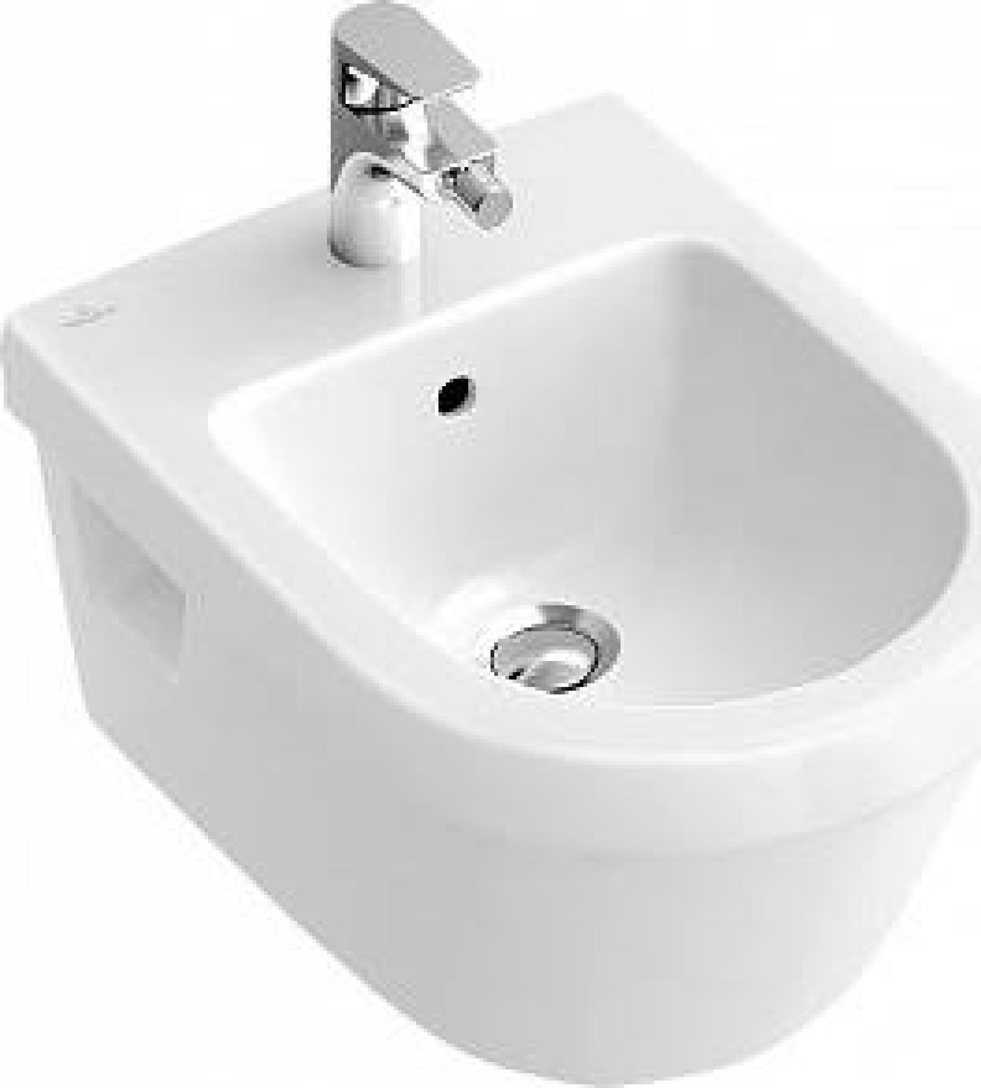 Биде подвесное Villeroy & Boch Omnia Architectura 5484 0001 alpin