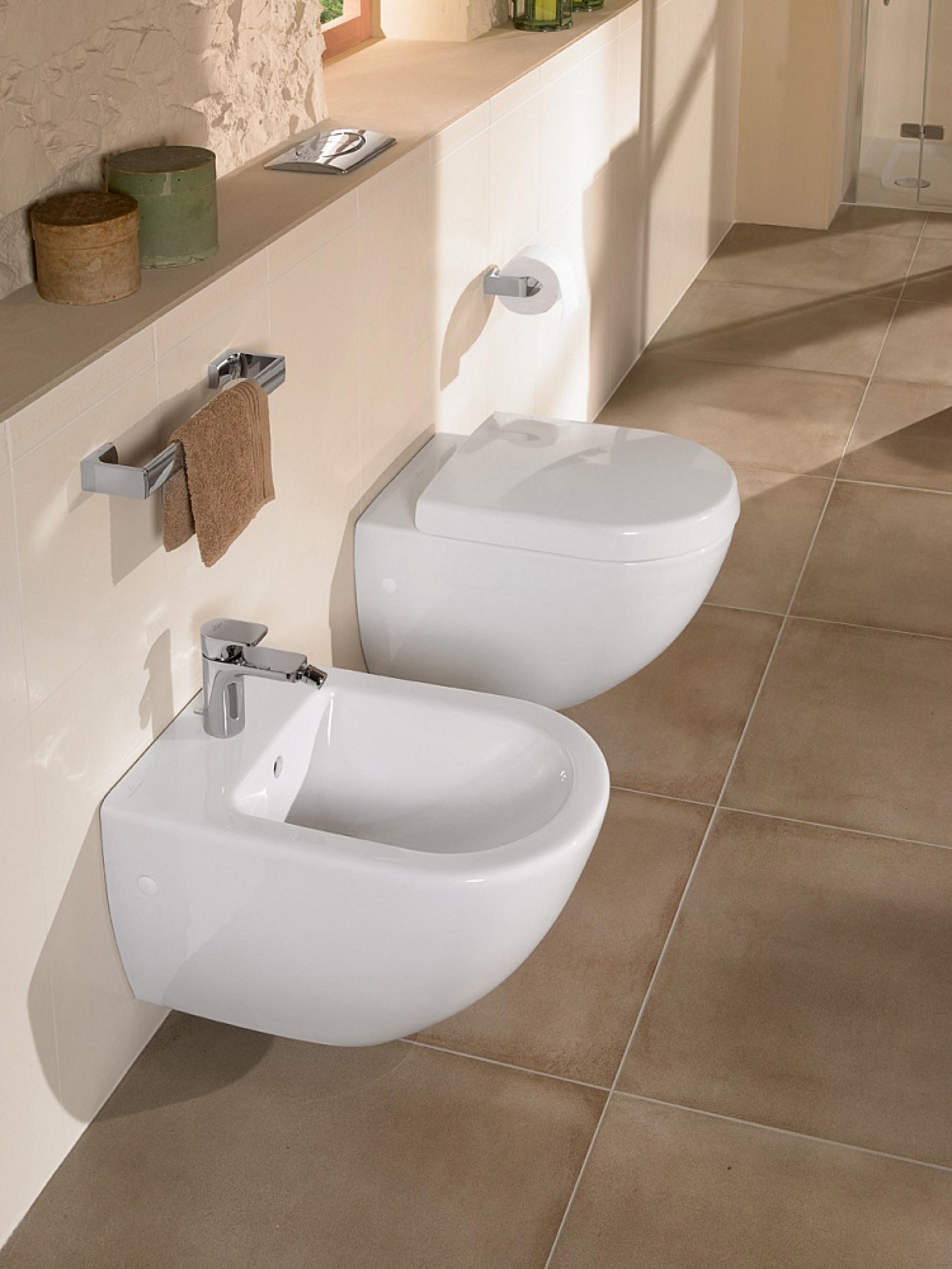 Унитаз подвесной Villeroy & Boch Subway Plus 6600 10R2 star white