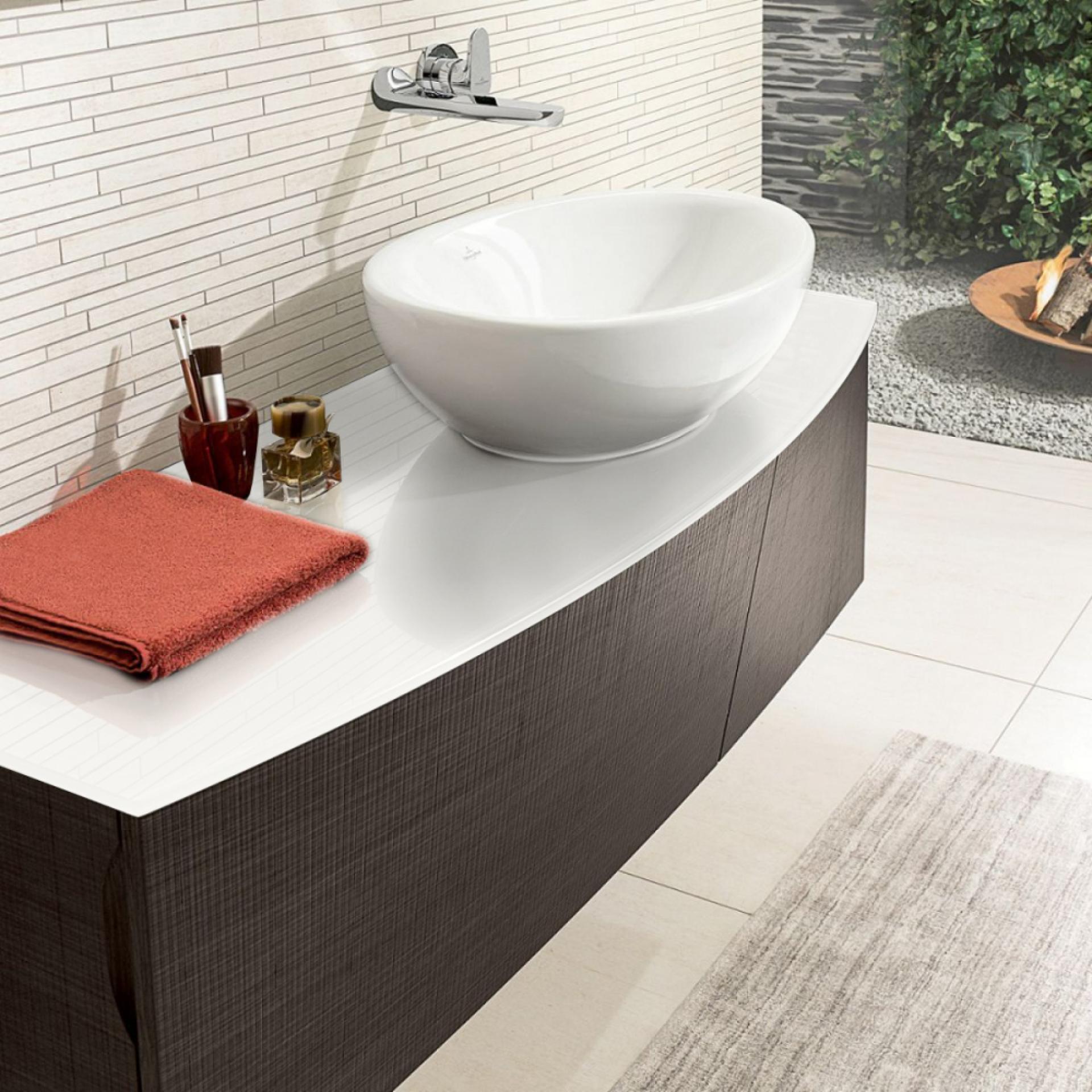 Тумба с раковиной Villeroy & Boch Aveo new generation 130 dark oak