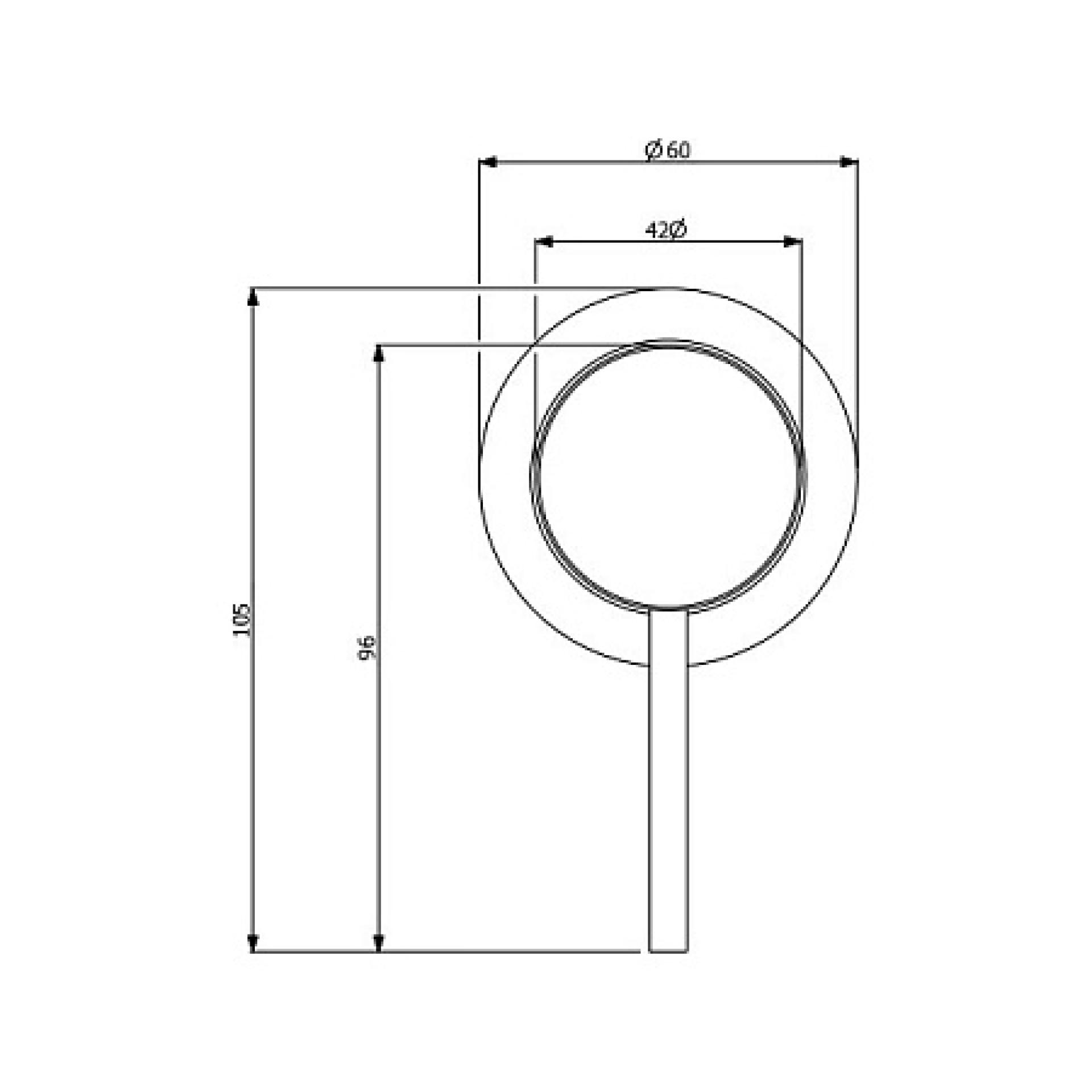 Смеситель для раковины Villeroy & Boch Dawn TVW10619A151K5 черный