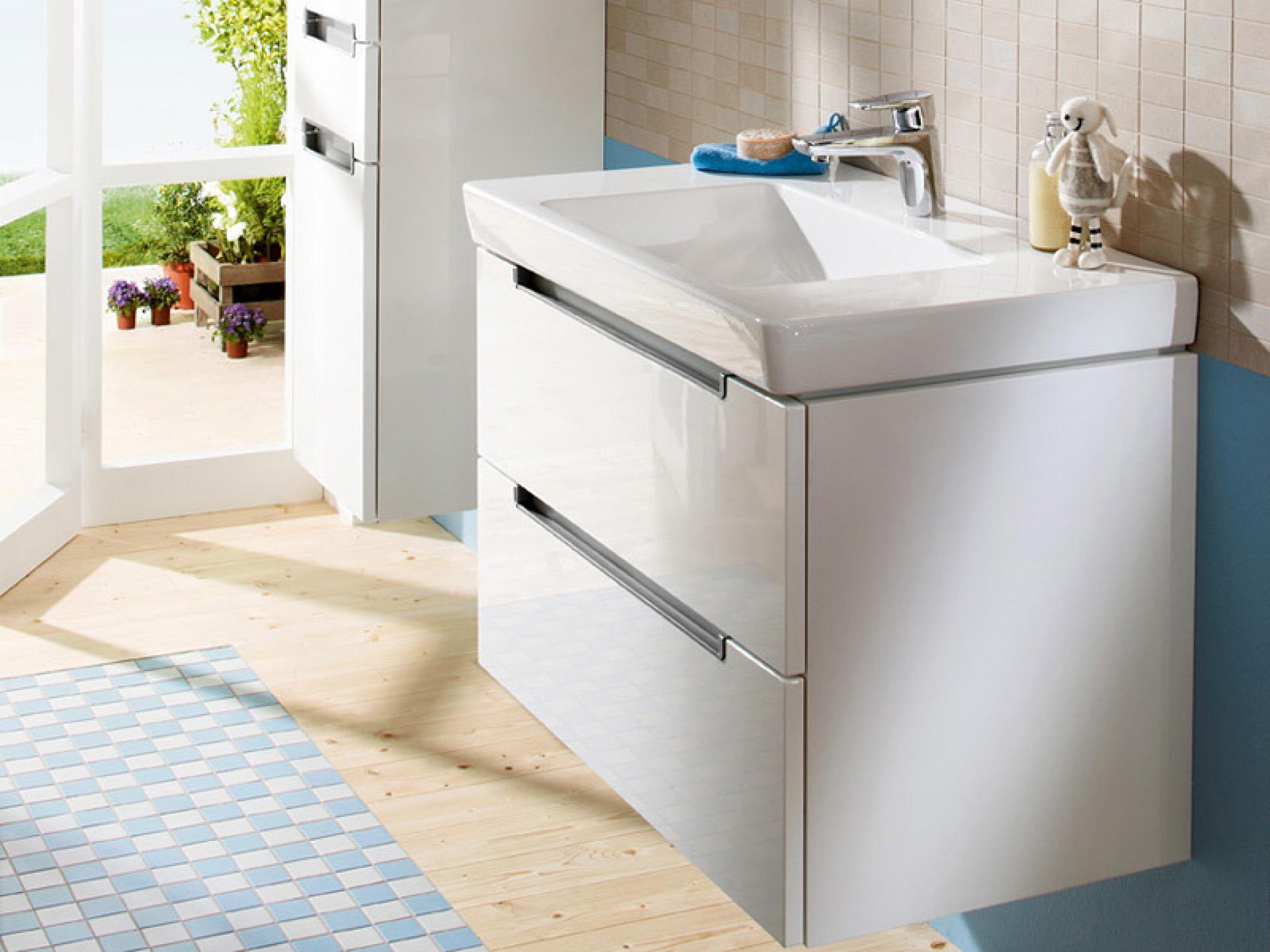 Тумба для комплекта Villeroy & Boch Subway 2.0 80 glossy white