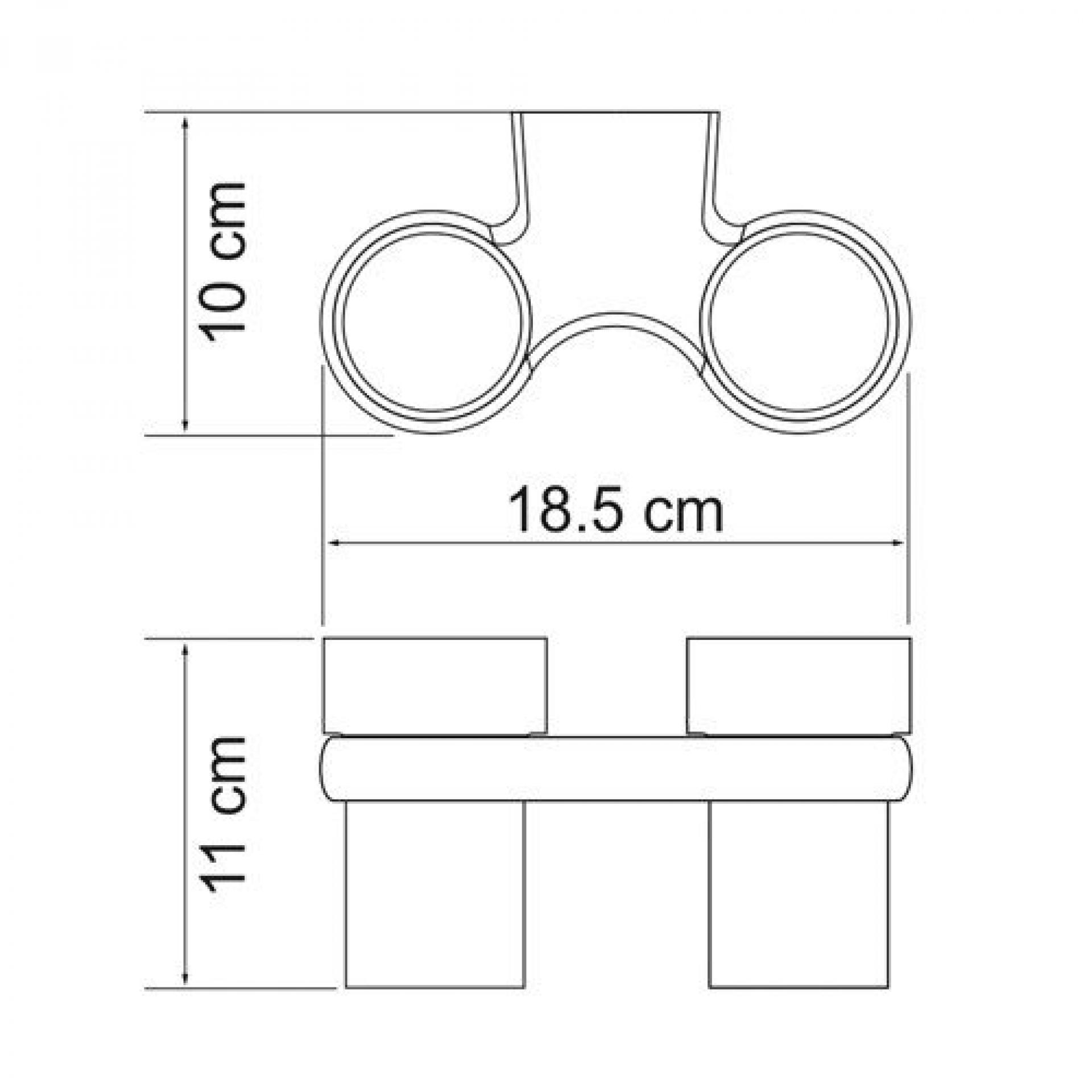 Подстаканник двойной Wasserkraft Berkel 6828D