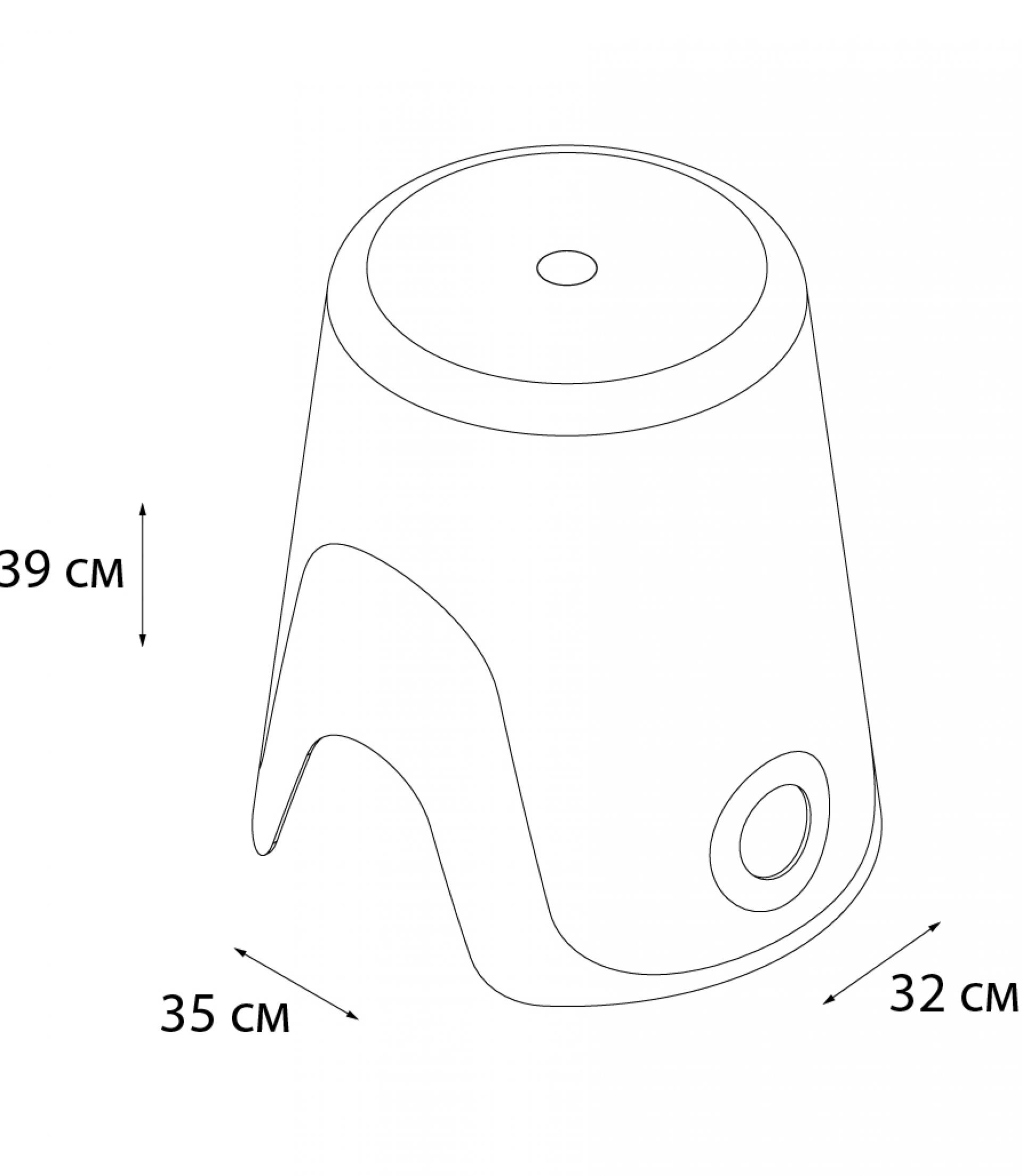 Корзина для белья FIXSEN Wendy 2в1 зеленая FX-7073-60