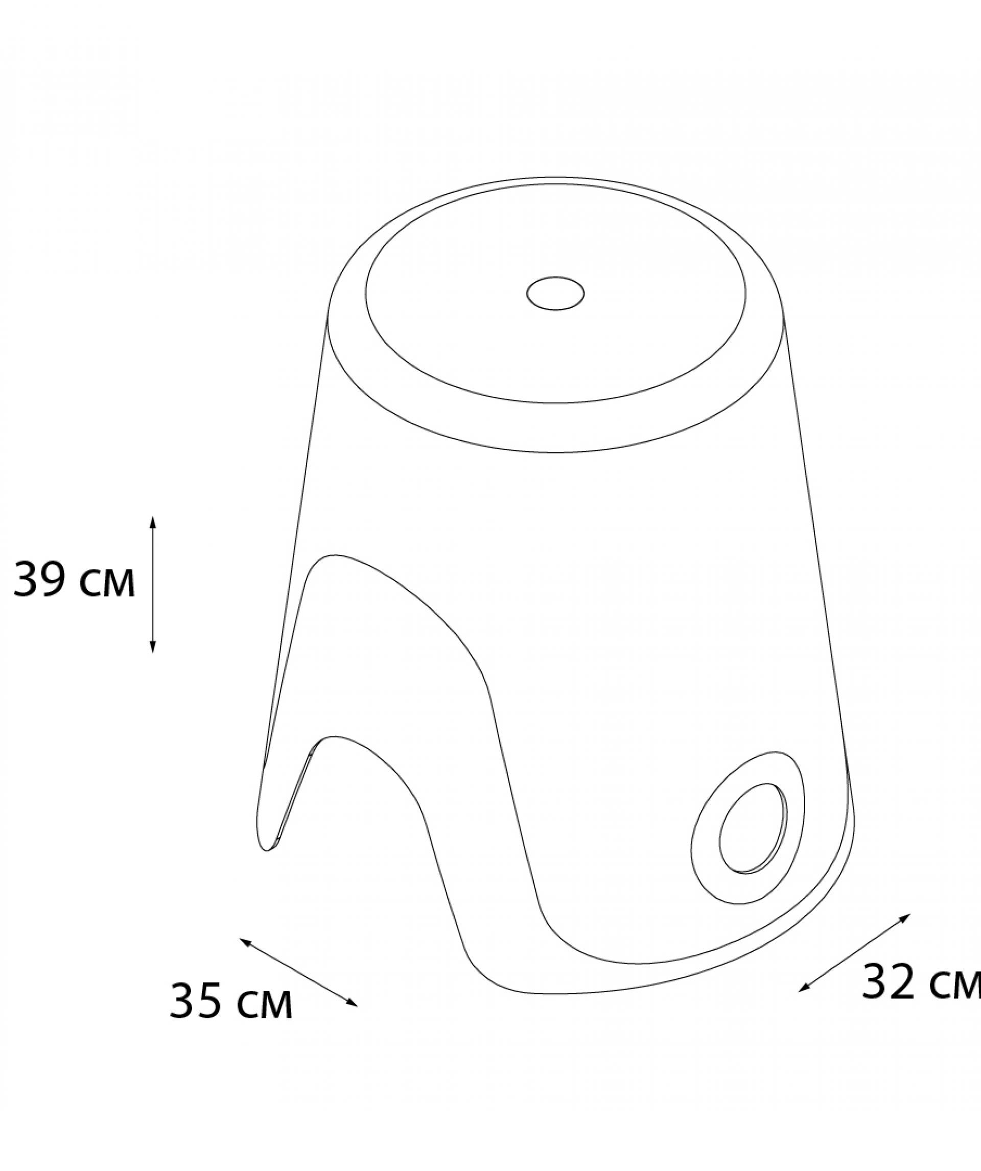 Корзина для белья FIXSEN Wendy 2в1 оранжевая FX-7073-93