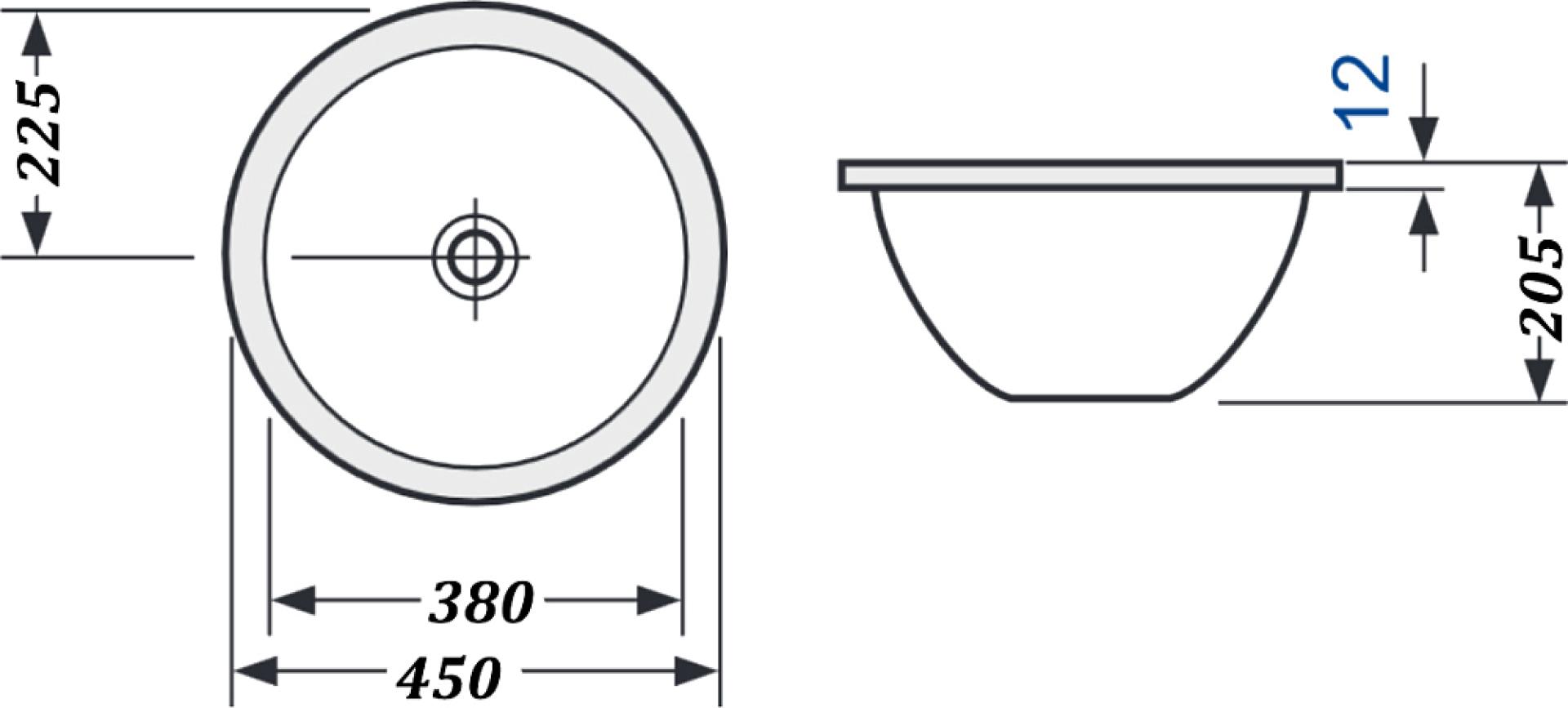 Рукомойник Villeroy & Boch Loop & Friends 6180 3801 альпийский белый