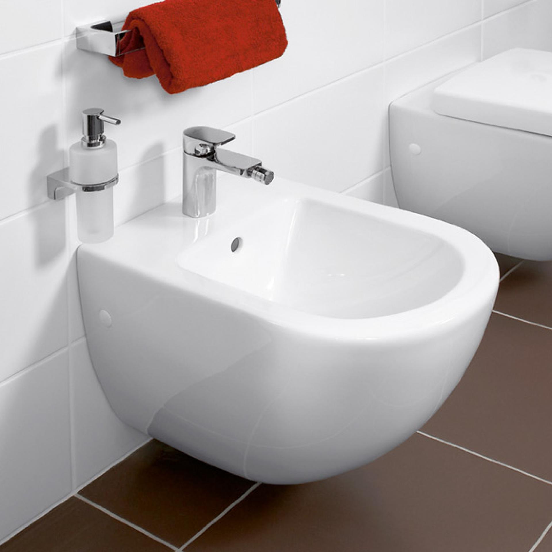 Биде подвесное Villeroy & Boch Subway 7400 0001 alpin