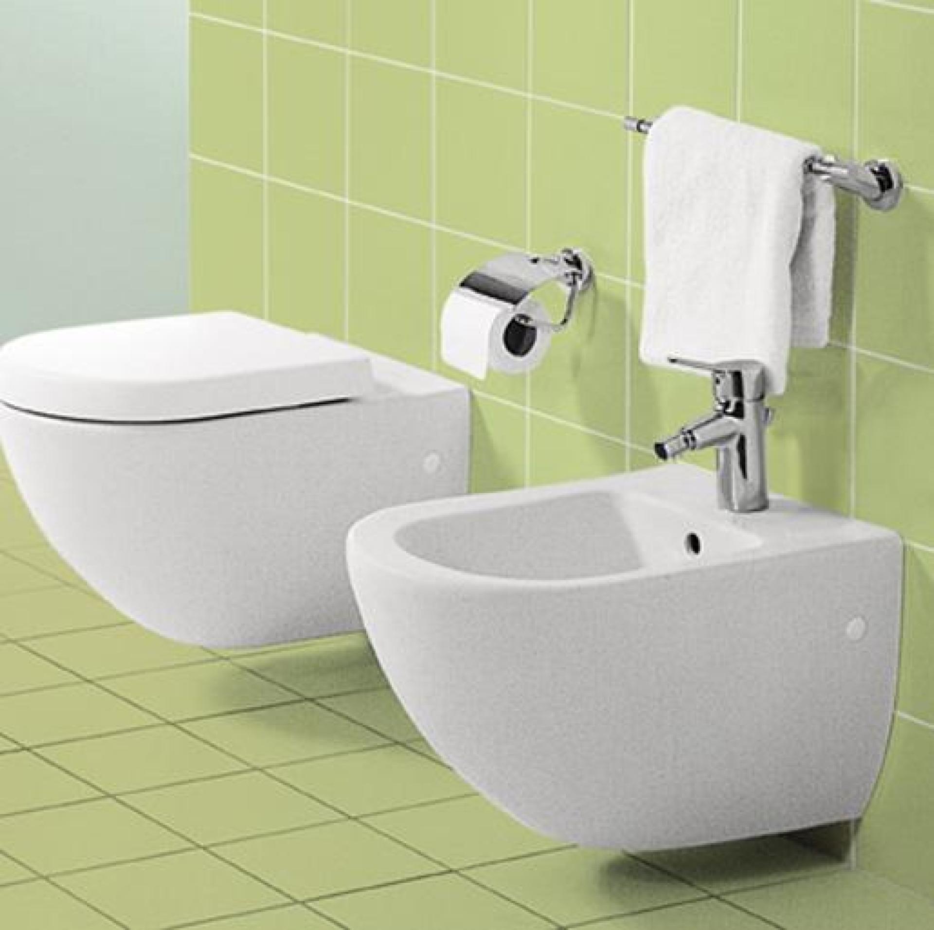 Биде подвесное Villeroy & Boch Subway 7400 0001 alpin