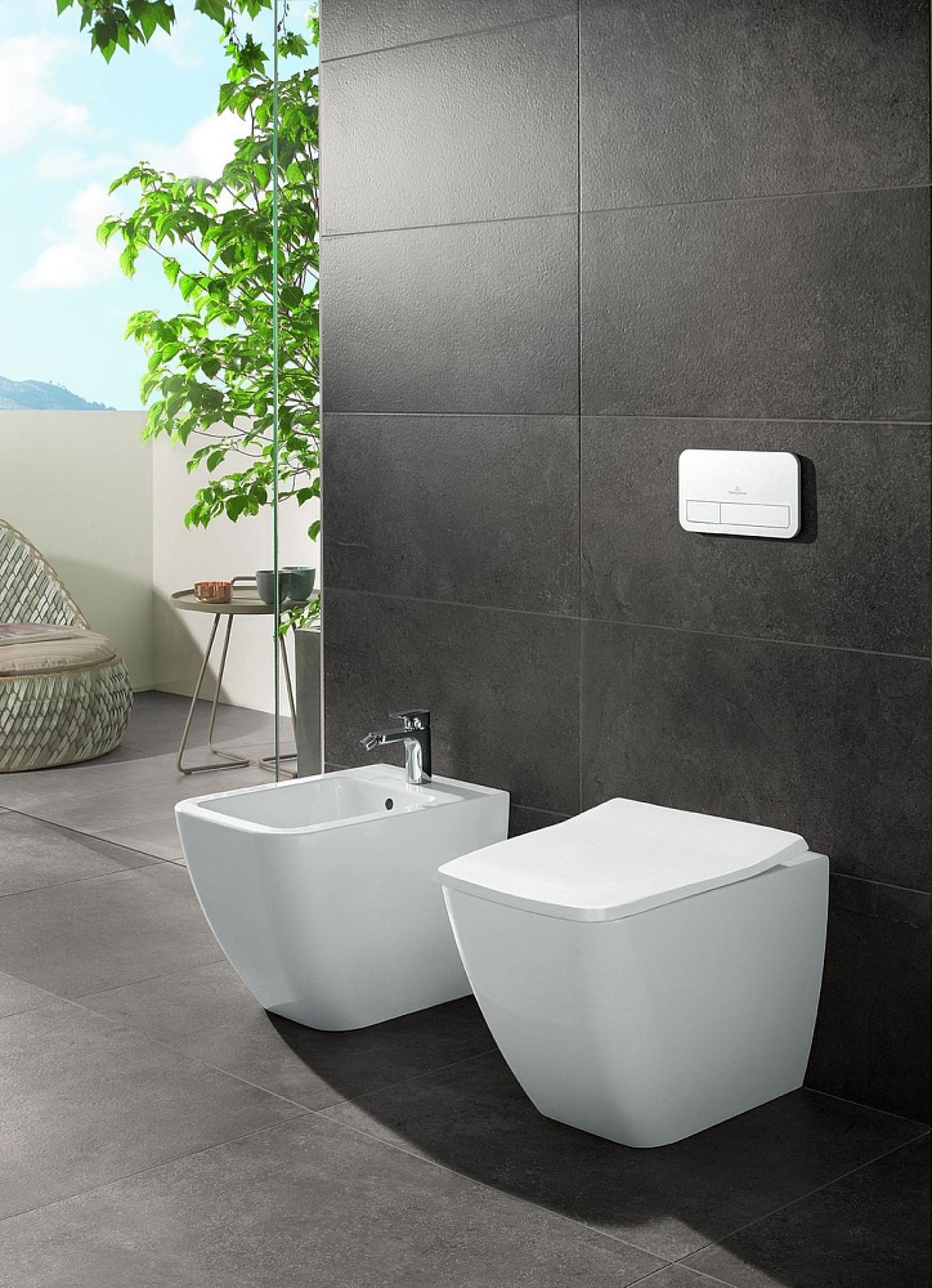 Биде напольное Villeroy & Boch Venticello 4412 00 R1 alpin Ceramicplus