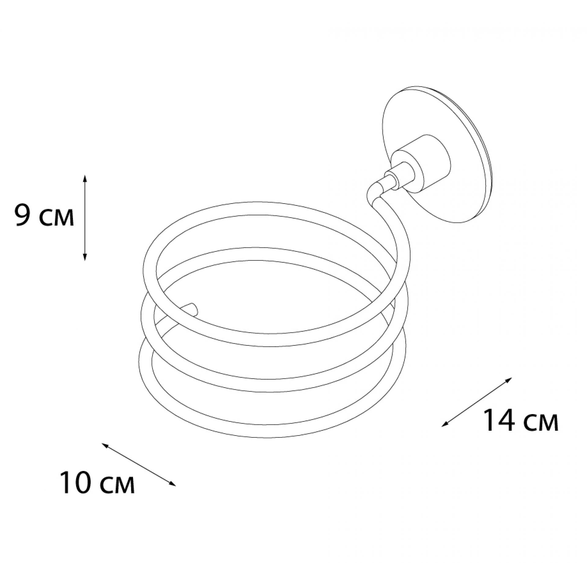 Держатель для фена FIXSEN Round FX-92119