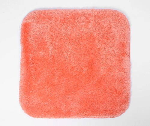 Коврик для ванной комнаты WasserKRAFT Wern BM-2574 Reddish orange, оранжевый