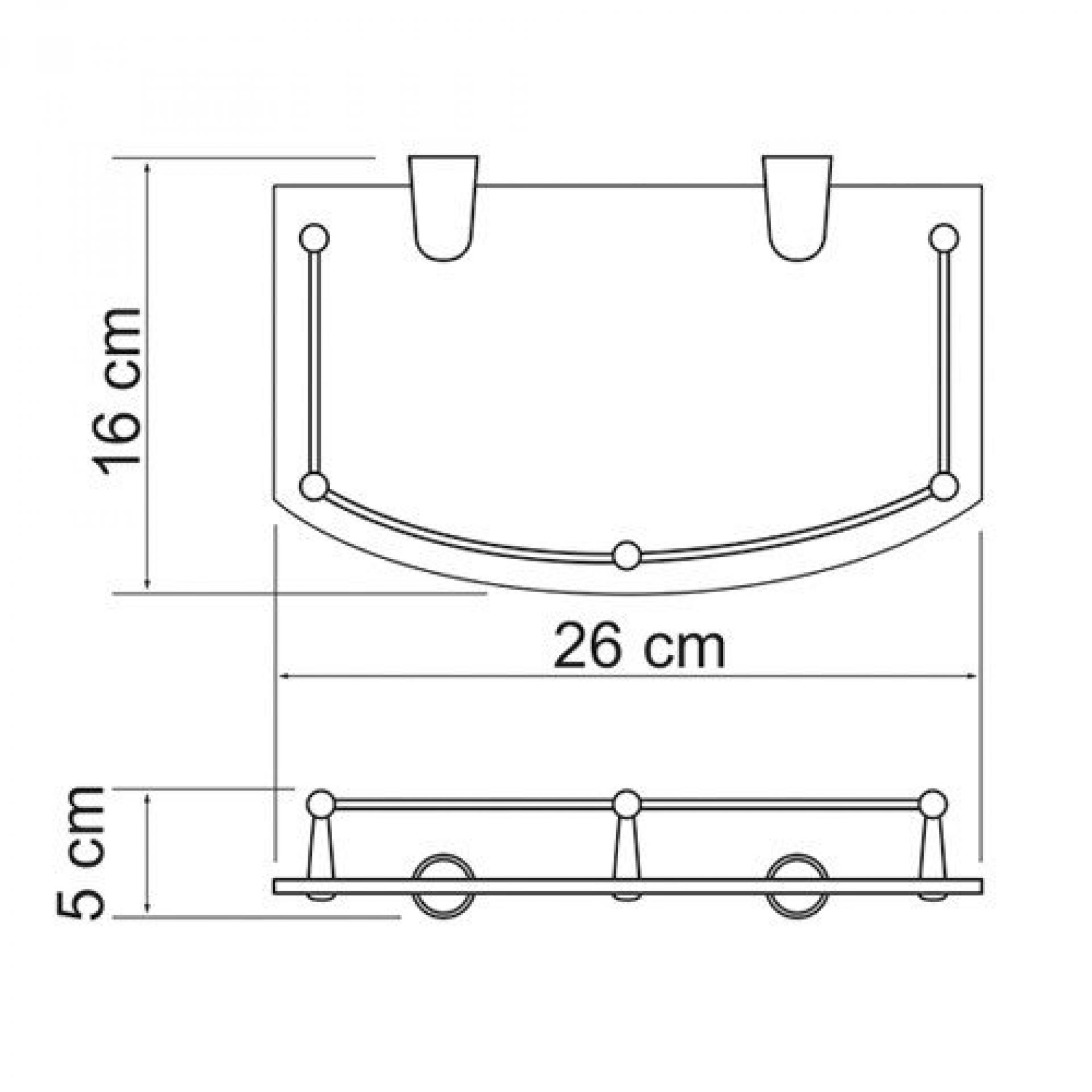 Полка Wasserkraft 588