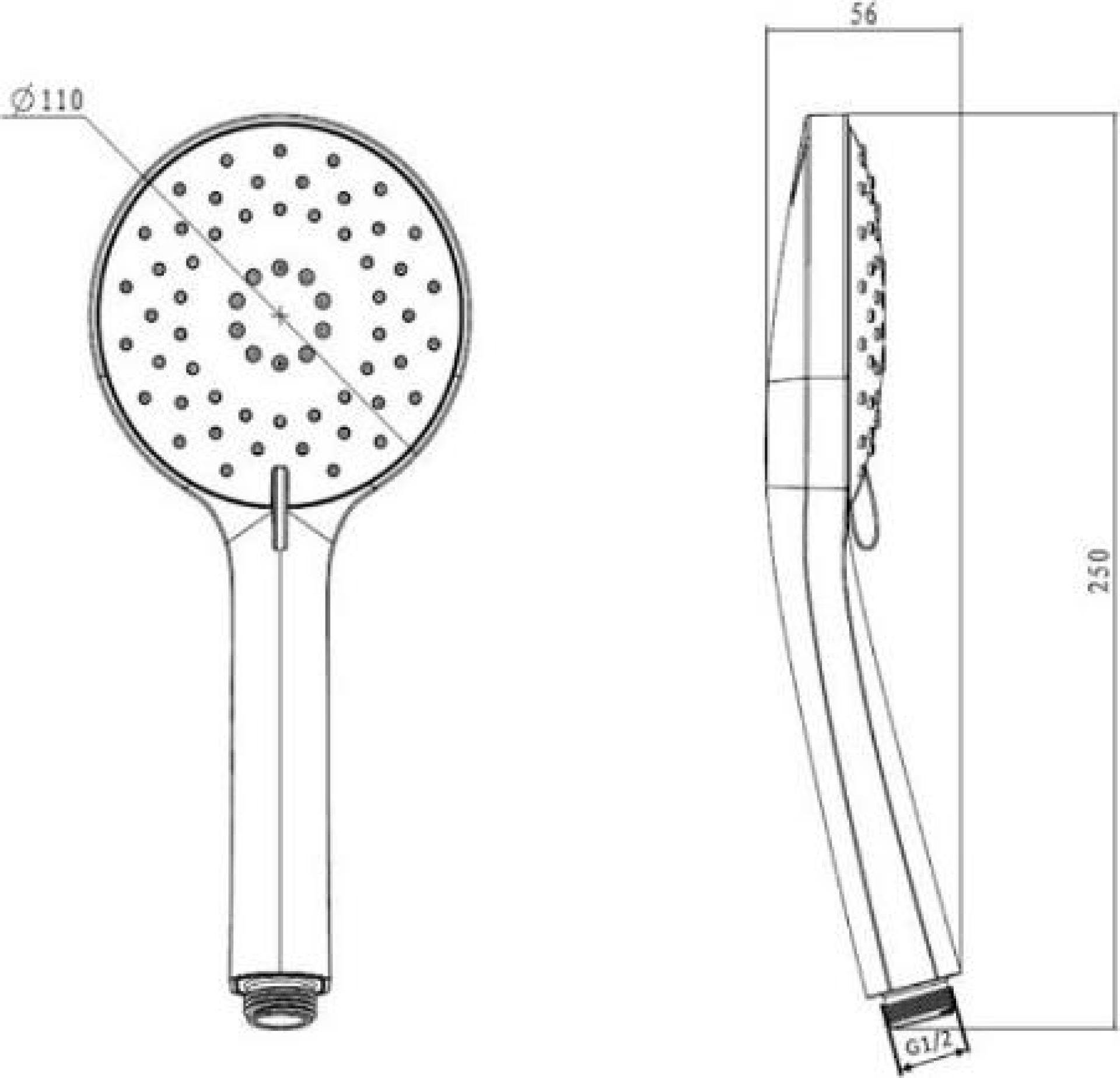 Душевая лейка Villeroy & Boch TVS00000800061