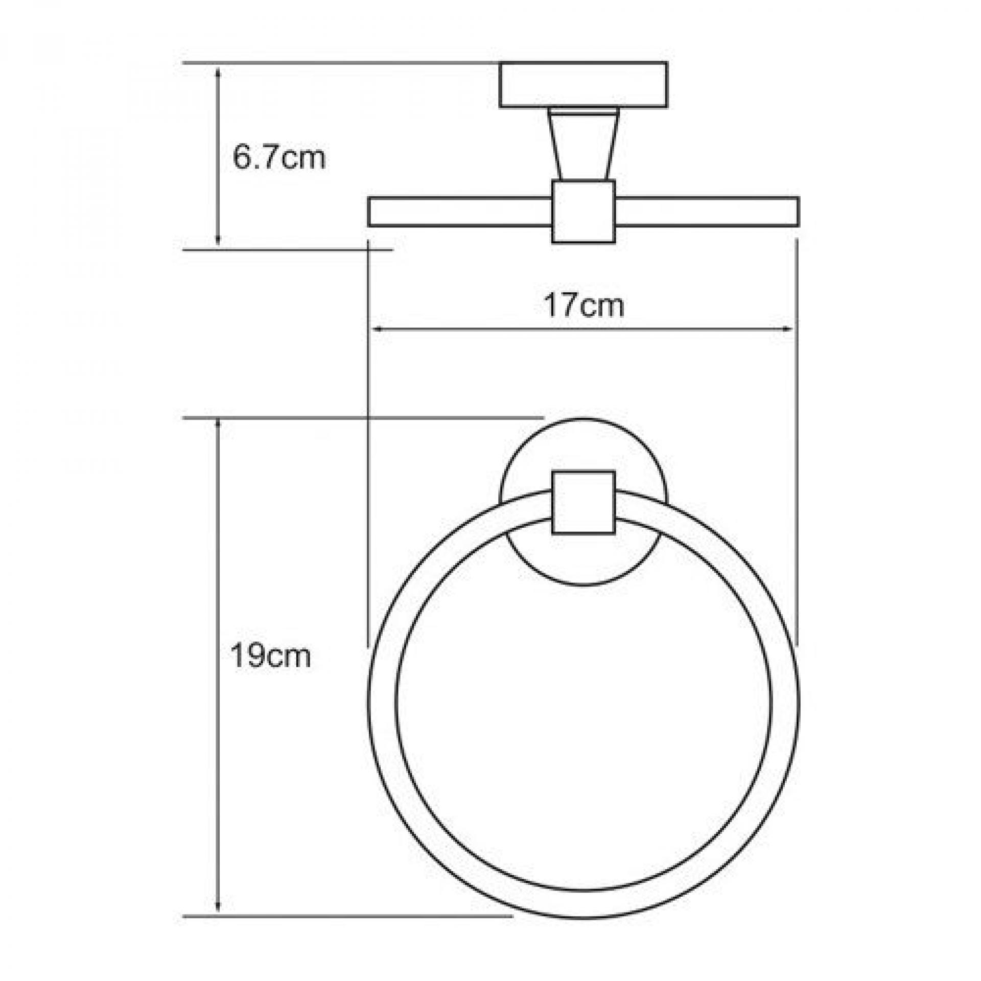 Держатель полотенец Wasserkraft Isen 4060