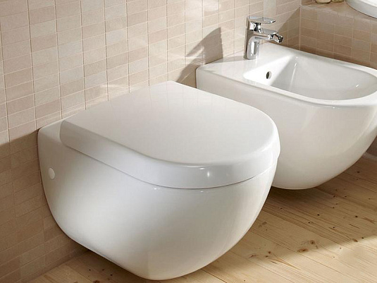 Унитаз подвесной Villeroy & Boch Subway Сeramic plus 660010R1 alpin