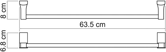 Держатель полотенец Wasserkraft Exter 5230