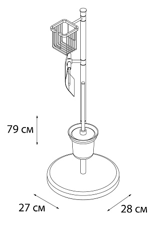 Стойка напольная Fixsen  FX-433