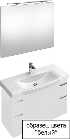 Тумба для комплекта Villeroy & Boch Sentique A85300DH 100 белая