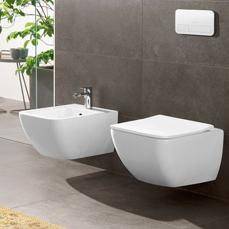 Унитаз подвесной Villeroy & Boch Venticello 4611R0R1 alpin