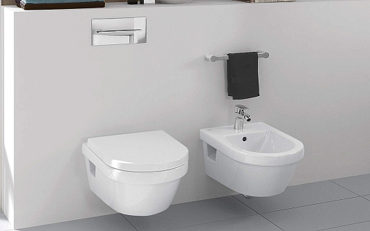 Подвесной безободковый унитаз Villeroy&Boch Architectura DirectFlush 5684R001