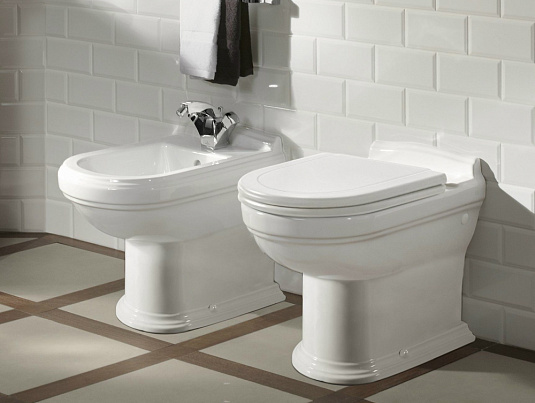 Унитаз приставной Villeroy & Boch Hommage 666310R1 alpin