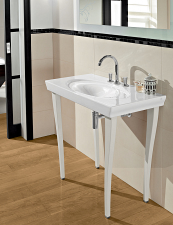 Раковина Villeroy & Boch La belle 6124 А1R1 alpin CeramicPlus